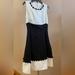 Kate Spade Dresses | Kate Spade Ivory And Black Occasion Dress Size 0 | Color: Black | Size: 0