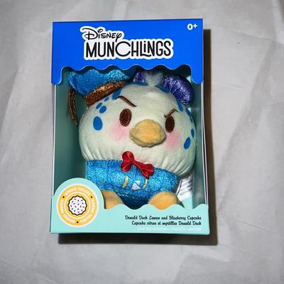 Disney Other | Disney Munchling Baked Treats Donald Cupcake Autographed Limited Edition! | Color: Blue/Yellow | Size: Os