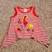 Disney Shirts & Tops | Baby Girls Tank Top. | Color: Red | Size: 18mb