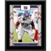 Evan Neal New York Giants Framed 10.5" x 13" Sublimated Player Plaque