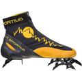 La Sportiva Mega Ice Evo Climbing Shoes - Men's Black/Yellow 44 40B-999100-44