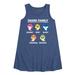 Baby Shark - Types Of Sharks - Toddler and Youth Girls A-line Dress