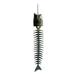 Pianpianzi Large Wind Chimes Deep Tone 44 Bottles for Bottle Trees for The Garden Glass Wind Chimes Owl chime wind iron ornaments wind style European creative chime metal fish Home Decor