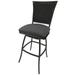 Outdoor Patio Extra Tall Spectator Swivel Armless Bar Stool 35 - Erin