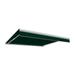 Awntech KWM10-US-F 10 ft. Key West Full Cassette Manual Retractable Awning Forest Green - 96 in.