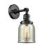 Innovations Lighting 203Sw Small Bell Small Bell 1 Light 10 Tall Bathroom Sconce - Black