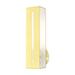 1 Light Ada Wall Sconce in Contemporary Style 5 inches Wide By 14 inches High-Satin Brass Finish Bailey Street Home 218-Bel-4363337