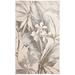 "Liora Manne Canyon Tropical Leaf Indoor/Outdoor Rug Ivory 6'5"" x 9'4"" - Trans Ocean CYN69937902"