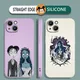 Coque de téléphone à corde liquide Tim Burton pour iPhone étui de mariée pour iPhone 14 13 12 11