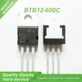 5 pièces livraison gratuite BTB12-600C BTB12-600 BTB12 Triacs 12 Amp 600 Volt TO-220 nouveau