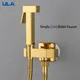 ULA – robinet de Bidet en laiton robinet d'eau froide simple ensemble de douche à main toilette