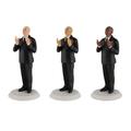 Weddingstar Interchangeable Bald Groom Wedding Cake Topper Figurine - True Romance