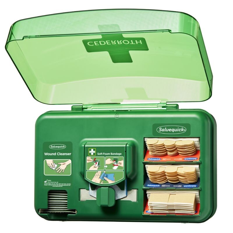 Papstar CEDERROTH Erste-Hilfe-Set 'Wound Care Dispenser', im Spender Image