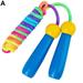 Wooden Colorful Skipping Rope 2.4 Meters E0Y6