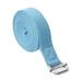 Yoga Strap - Stretching Loops for Exercise Workouts Improving Flexibility Strength Training - Non-Slip Tight-Knit Nylon with Metal Cinch Buckle