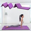 CL.HPAHKL Cheer Mats Tumbling Mat for Gymnastics for Home 10ft Long Gym Folding Exercise Mats with Carrying Handles for Indoors Folding Exercise Mat for Yoga Stretching Workouts