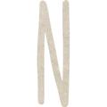 Unfinished Wooden Craft Letter N Blank Wood 16 Tall DIY A-Z Letter Northwood Font