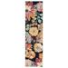 SAFAVIEH Aspen Candelario Colorful Floral Wool Runner Rug Charcoal/Blue 2 3 x 8