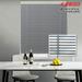 Keego Cloth Venetian Blinds Room Darkening Windows Blinds Semi Blackout Shades for Home Privacy Customizable Color and Size Grey 37 w x 56 h