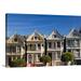 Great BIG Canvas | Victorian Style Homes Near Alamo Square; San Francisco California USA Canvas Wall Art - 36x24