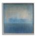 Stupell Industries Obscure Abstract Landscape Blue Weathered Painting Design Painting Gray Framed Art Print Wall Art Design by Tim OToole