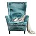 SHANNA Wingback Chair Cover 2-Piece Stretch Armchair Sofa Slipcover Wing Chair Covers