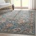 Well Woven Asha Liana Vintage Oriental Teal 3 11 x 5 3 Machine Washable Area Rug