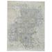 Wahi Rugs Hand Knotted Transitional Abstract Broken Design 8 0 x10 0 -w11165