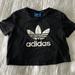 Adidas Tops | Adidas Workout Crop Top | Color: Black | Size: M