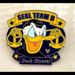 Disney Accessories | Disney Donald Duck Hidden Mickey Pin - Armed Forces Seal Team D Pin - 2008 | Color: Blue/Yellow | Size: Os