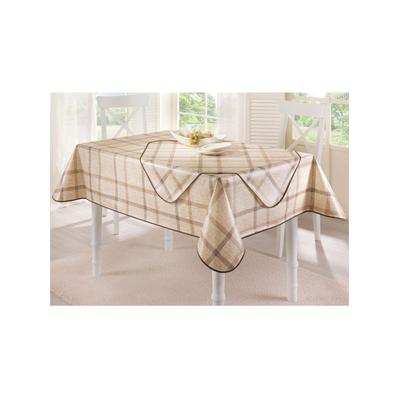 Tischdecke Gr. 5, beige (natur), B:140cm L:190cm, Tischdecken, Gartentischdecke Tischdecke Image