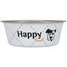 Futternapf Happy für Hunde - weiß - 0,4 Liter - Zolux