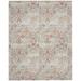 Nourison Damask Distressed Modern Multicolor 8 x 10 Area Rug (8 x 10 )