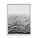Stupell Industries Monochrome Stormy Sea Rough Water Foggy Ocean 16 x 20 Design by Mike Calascibetta