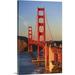 Great BIG Canvas | Golden Gate Bridge; San Francisco California USA Canvas Wall Art - 16x24
