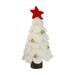 Pianpianzi Garden Decorations Garden Gnomes Small Alien Garden Statues And Figurines Felts Christmas Tree Desktop Christmas Tree With Bells Red Faux Christmas Tree Small Desktop Decoration