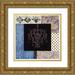 Smith Pamela 20x20 Gold Ornate Wood Framed with Double Matting Museum Art Print Titled - Chandelier III