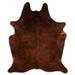 87CP 7.5 Ft X 6.5 Ft Hair On Leather Cowhide From Brazil Skin Rug Carpet Hilason