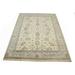 MagicRugs Cream Floral 9X12 Oushak Chobi Oriental Rug