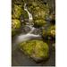 Great BIG Canvas | Scenic view of Falls Creek and waterfall with moss covered rocks Art Print - 32x48