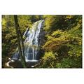Great BIG Canvas | Waterfall Blue Ridge Parkway North Carolina Art Print - 36x24