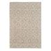 HomeRoots 475229 9 x 13 ft. Diamond Lattice Modern Area Rug Tan Natural & Grey