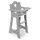 Badger Basket Gray Doll High Chair, Grey