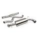 SS Catback Exhaust System 4 Muffler Tip for 08-14 Subaru Impreza WRX GE/GV EJ25 09 10 11 12 13