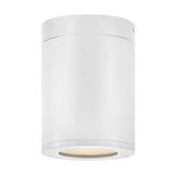 13592SW-LL-Hinkley Lighting-Silo - 7 Inch 6.5W 1 LED Small Outdoor Flush Mount made with Coastal Elements for Coastal Environments-Satin White Finish