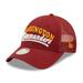 Women's New Era Burgundy Washington Commanders Team Trucker 9FORTY Snapback Hat