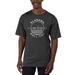 Men's Uscape Apparel Black Alabama Crimson Tide Garment Dyed T-Shirt