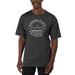 Men's Uscape Apparel Black Kansas State Wildcats Garment Dyed T-Shirt