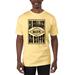 Men's Uscape Apparel Yellow Colorado Buffaloes Garment Dyed T-Shirt