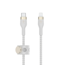 Belkin CAA011BT3MWH USB Kabel 3 m USB C USB C/Lightning Weiß Image